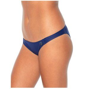 Body Glove Smoothies Bali Split Side Mid Coverage Bikini Bottom (Midnight)